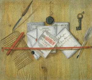 トロンプ・ルイユ 作： Jan Klopper